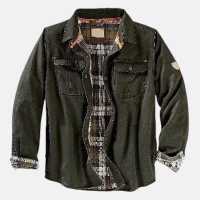 Tiago | Bomber Encerada Con Franela Cálida