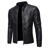 Chaqueta de Cuero Montrose para Hombre Estilo Atemporal Confianza Audaz y Ajuste Generoso