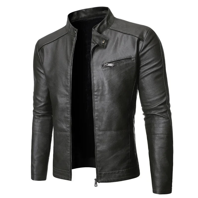 Luis™ | Chaqueta de Cuero Elegante