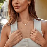 Anillo de Perlas de Agua Dulce Peri