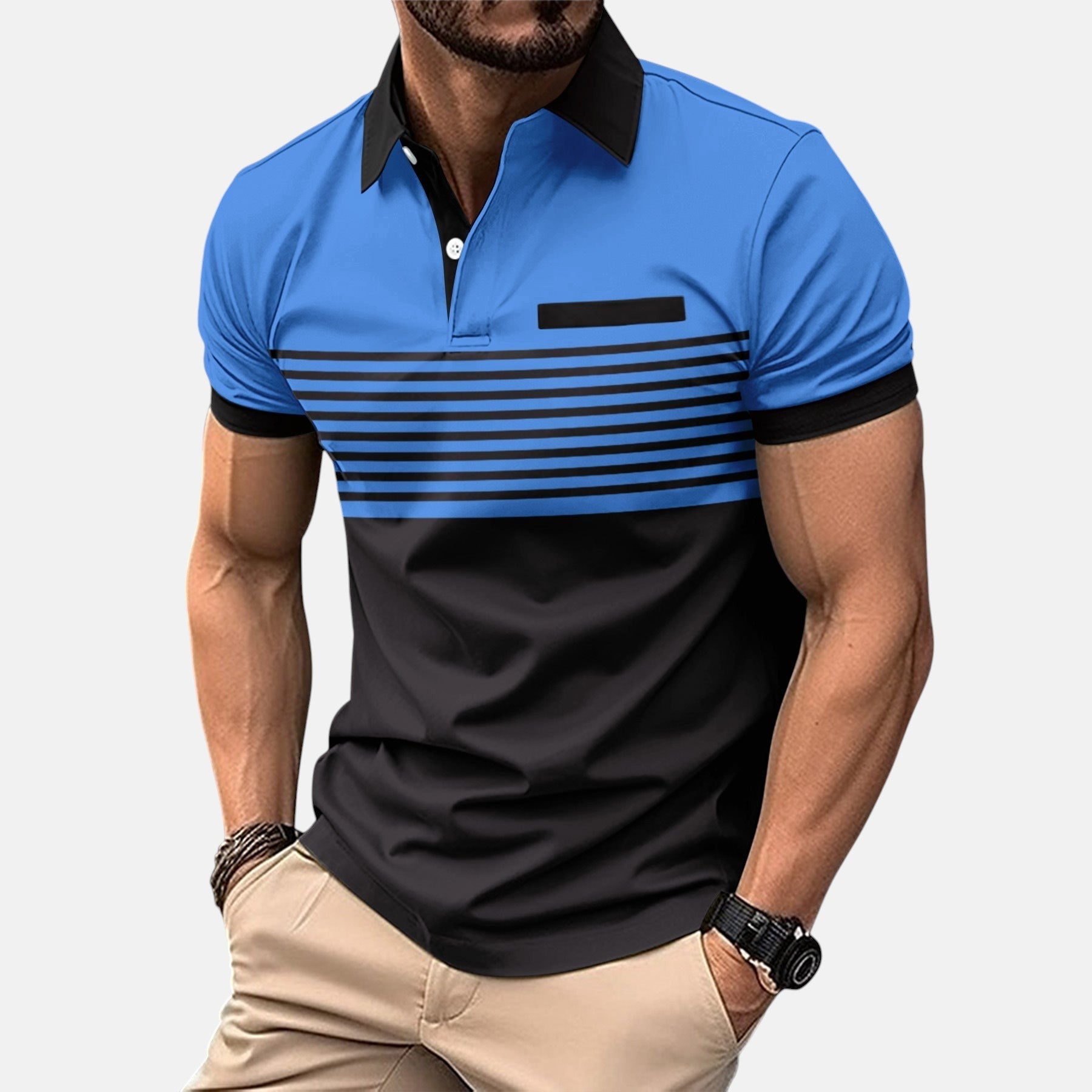 Rafael | Polo de Manga Corta Slim