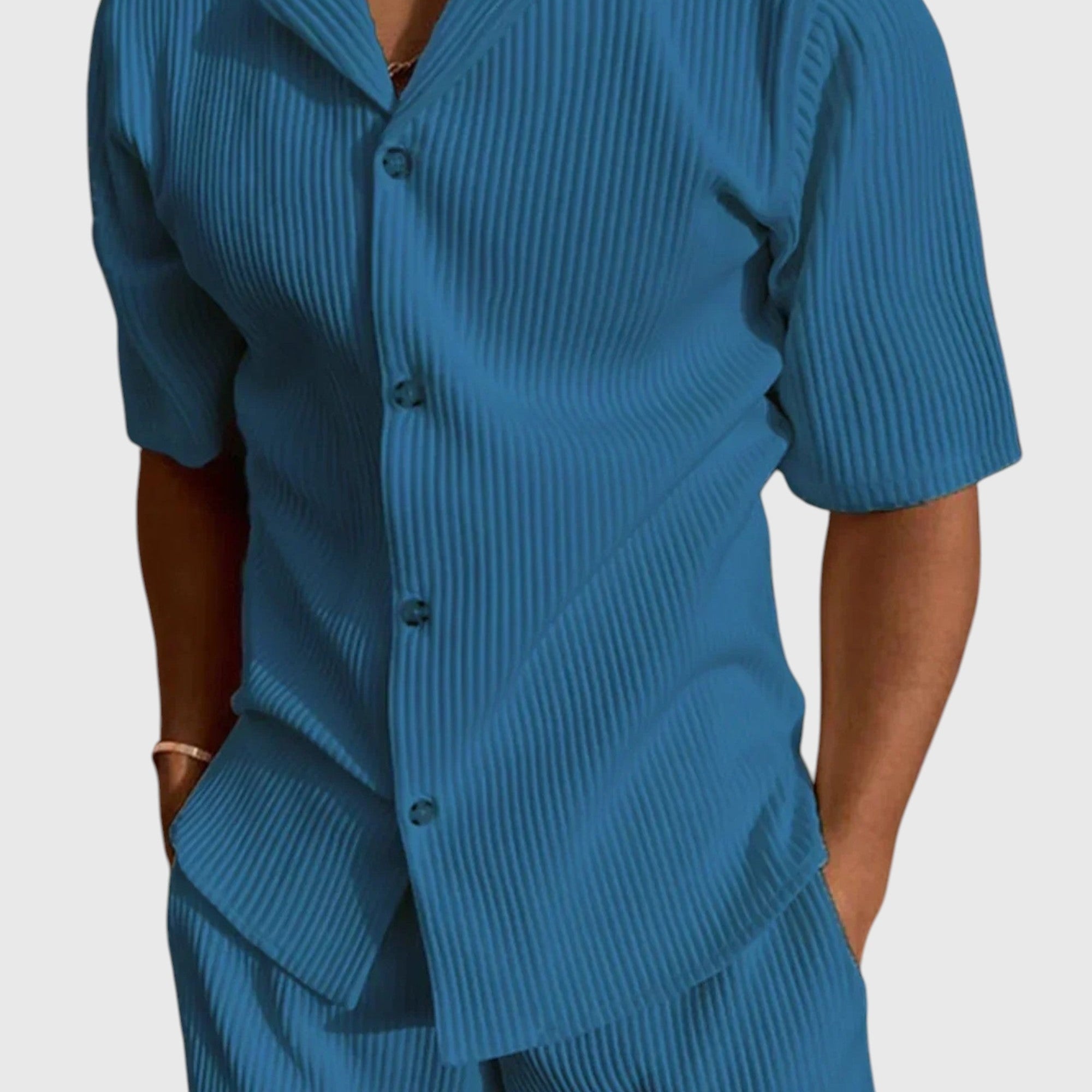 Alejandro | Conjunto con camisa y pantalón corto