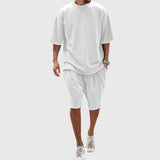 Mateo | Conjunto con camiseta y pantalón corto informal