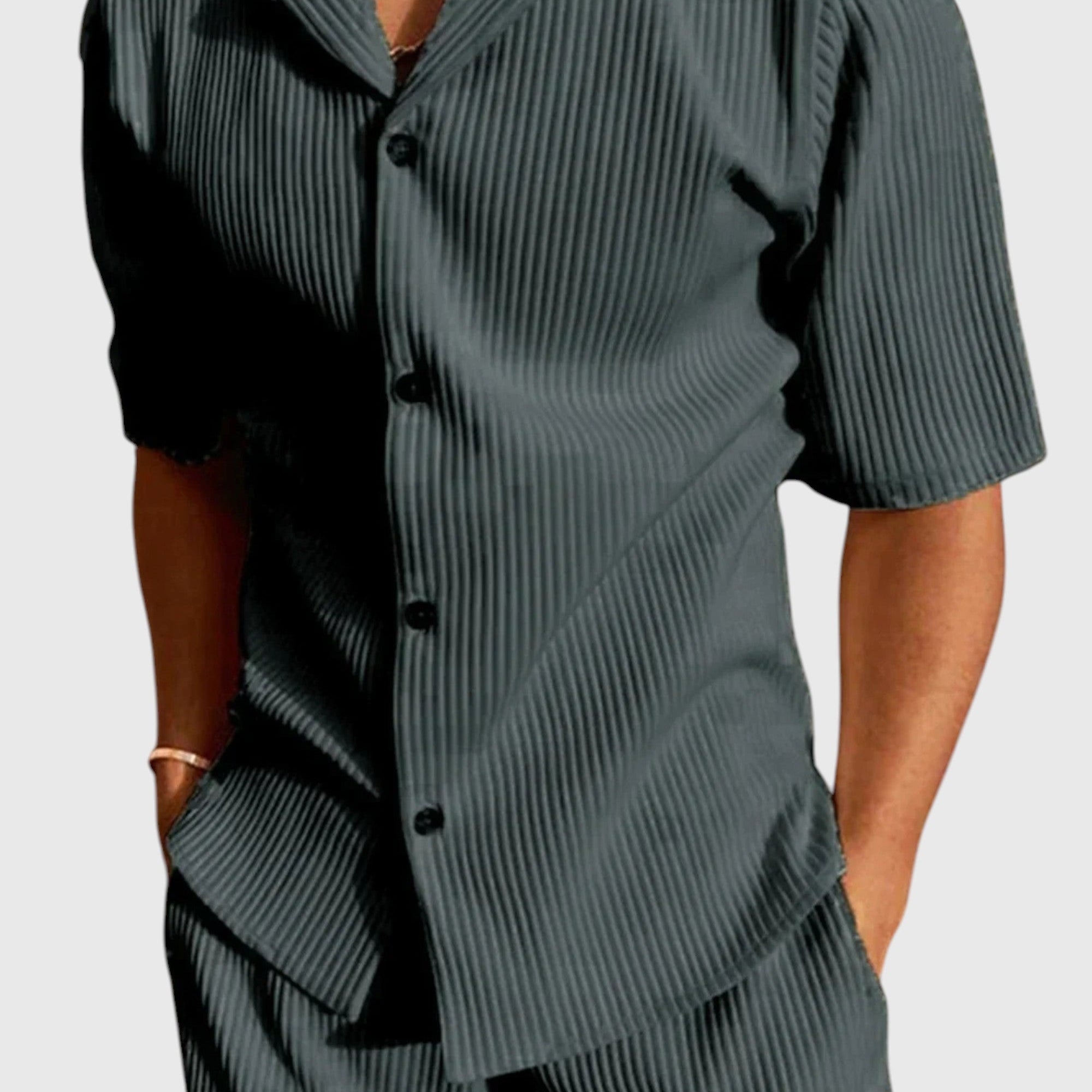 Alejandro | Conjunto con camisa y pantalón corto