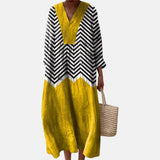 JULIA |  VESTIDO GEOMÉTRICO ELEGANTE