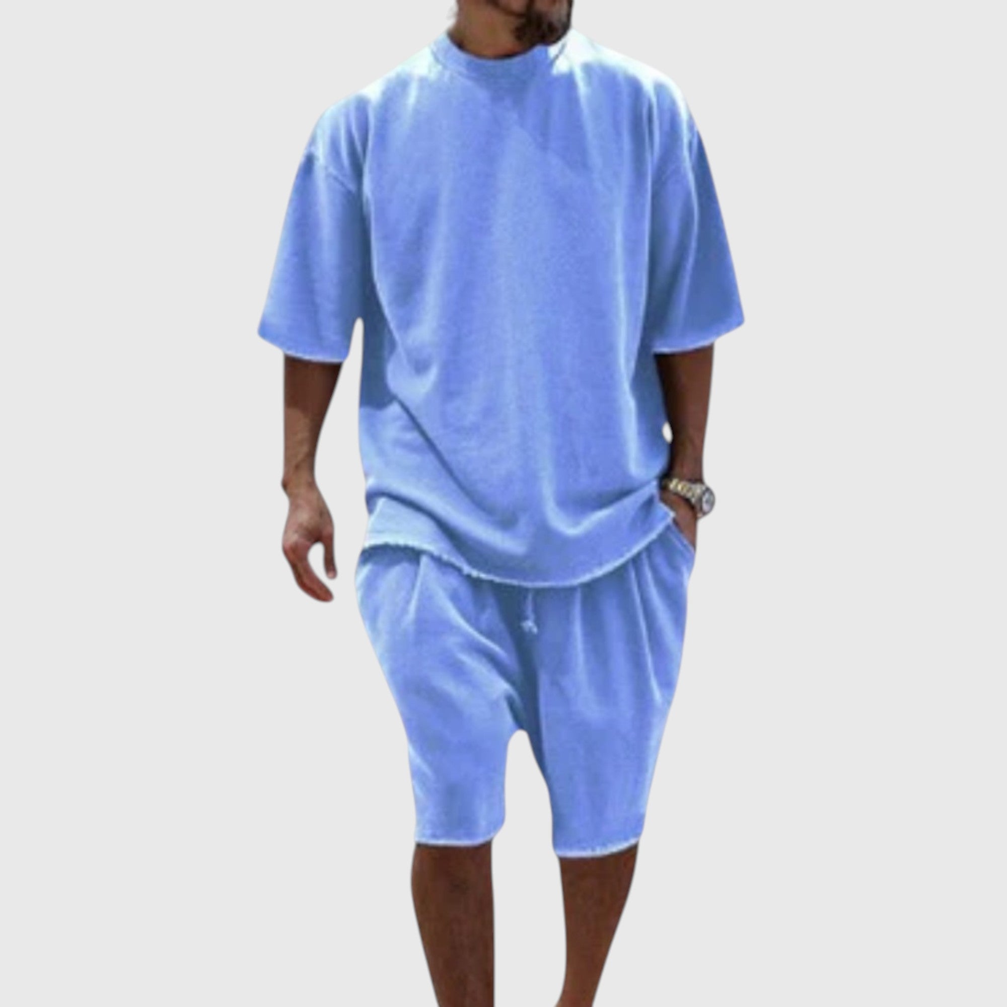 Mateo | Conjunto con camiseta y pantalón corto informal