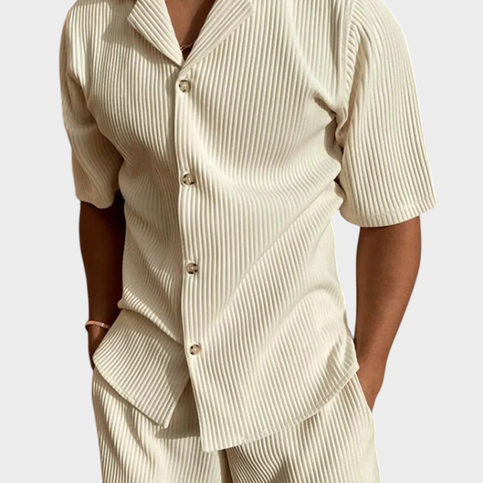 Alejandro | Conjunto con camisa y pantalón corto