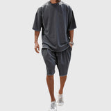 Mateo | Conjunto con camiseta y pantalón corto informal