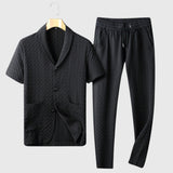 David | Conjunto con camisa y pantalón fresco