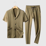 David | Conjunto con camisa y pantalón fresco